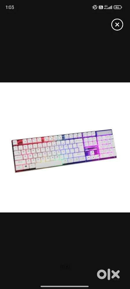 Backlit Gaming Rgb Keyboard
