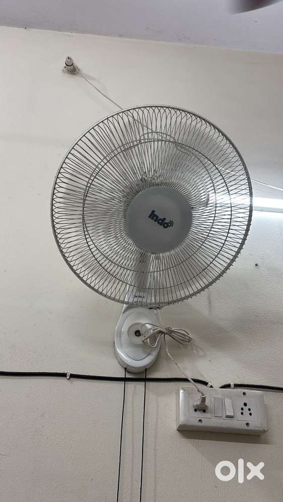  Wall Fans for Sale – 4 Units  High Speed  Good Condition