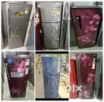 GOOD LOOKING DOUBLE DOOR FRIDGE WITH [ 5 ] YEAR'S WARRANTYj