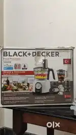 Black Decker food processor