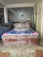 Brand new Cot with mattress for sale at affordable price