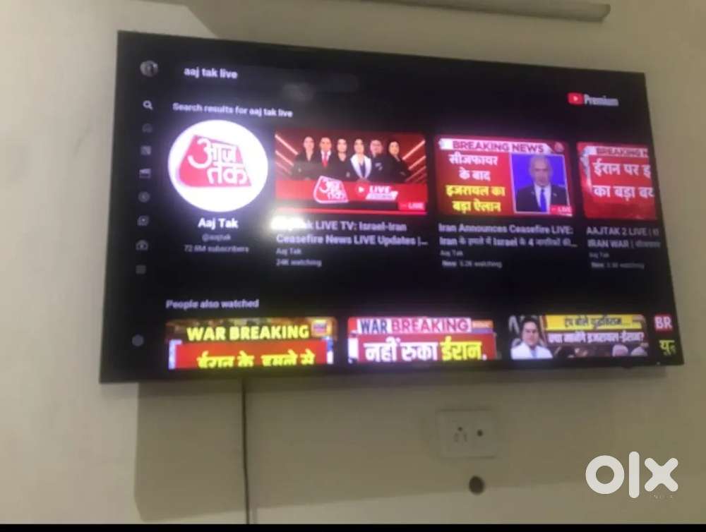 55 SAMSUNG FLAT PANEL TV