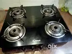 Sunflame four burner gas stove