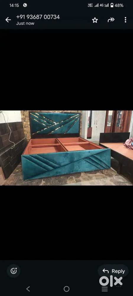 LDR furniture house fancy bed 6*6