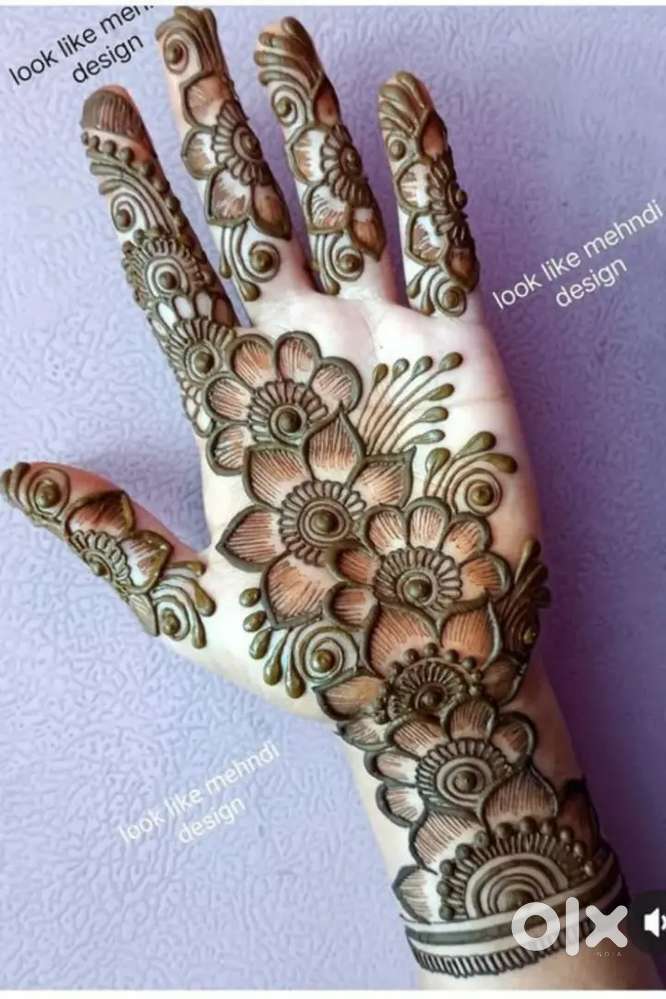 Mehendi art