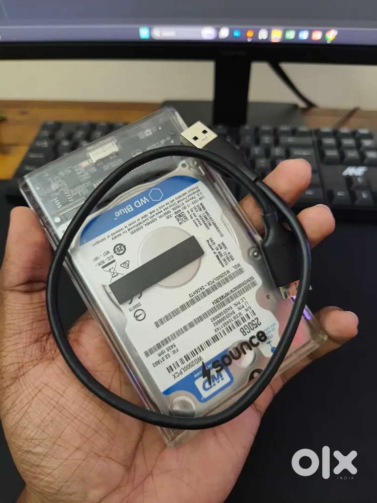 External Harddisk with Case