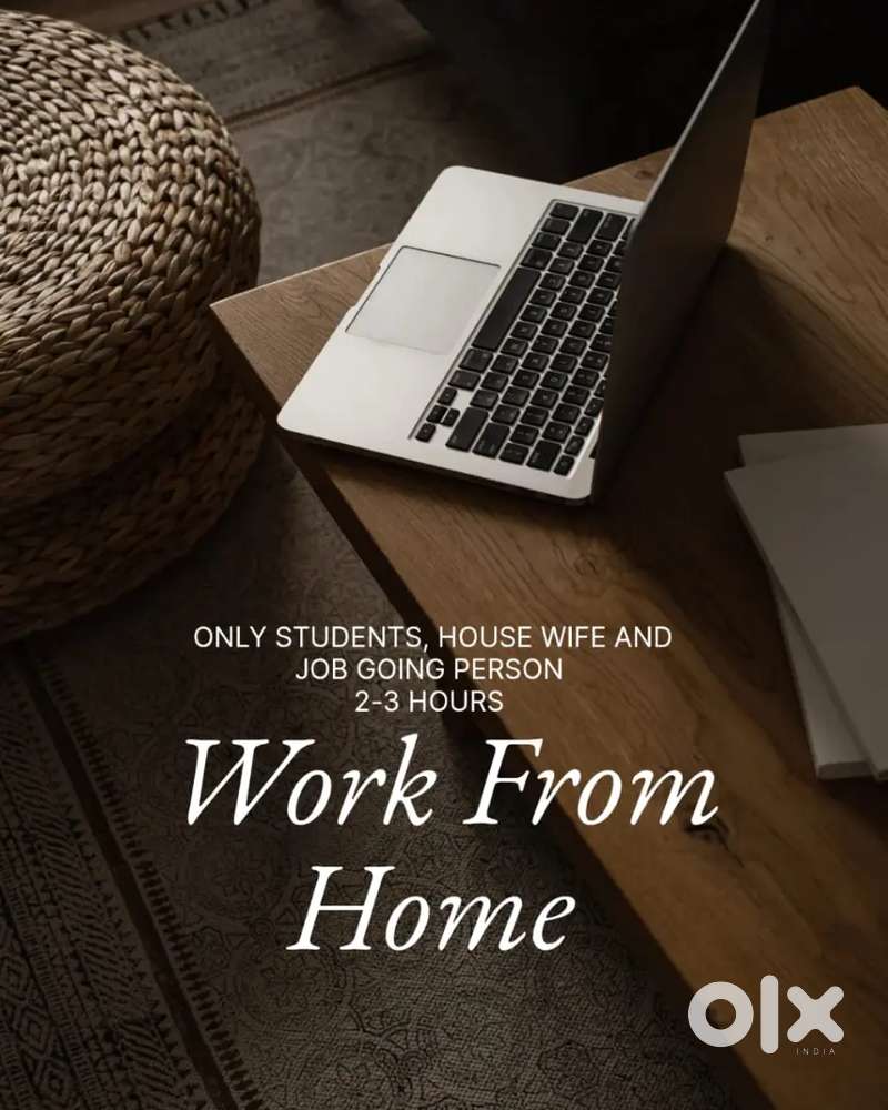 work from home part time work housewife/students/job person