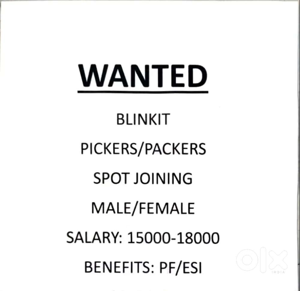 BLINKIT ZEPTO SWIGGY BOY & Girls