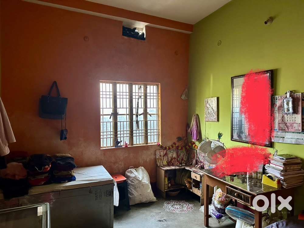 1 Rk flat with attached kitchen and bathroom