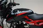 Bajaj pulsar 150 red and black