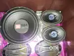 JBL 1100 WATT SUBWOOFER AND 2 SONY CO-AXIAL SPEAKERS