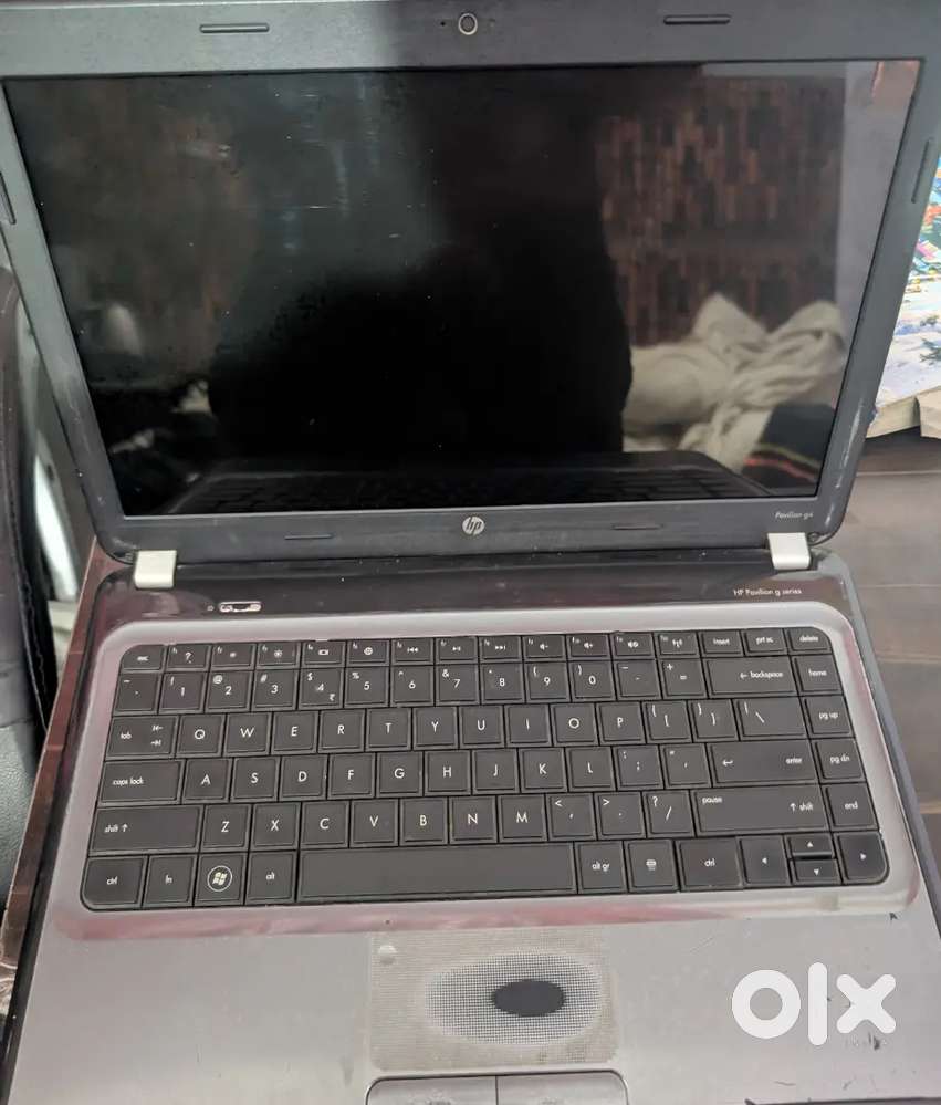Hp laptop with new display and charger 500gb storage 12 ram