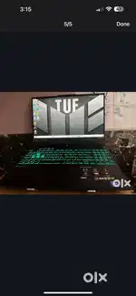 ASUS TUF F15 NEW MODEL 16gb 512gb i7 13thgen processor