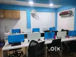 Office For Rent 1 cabin 15 seat fully furnished