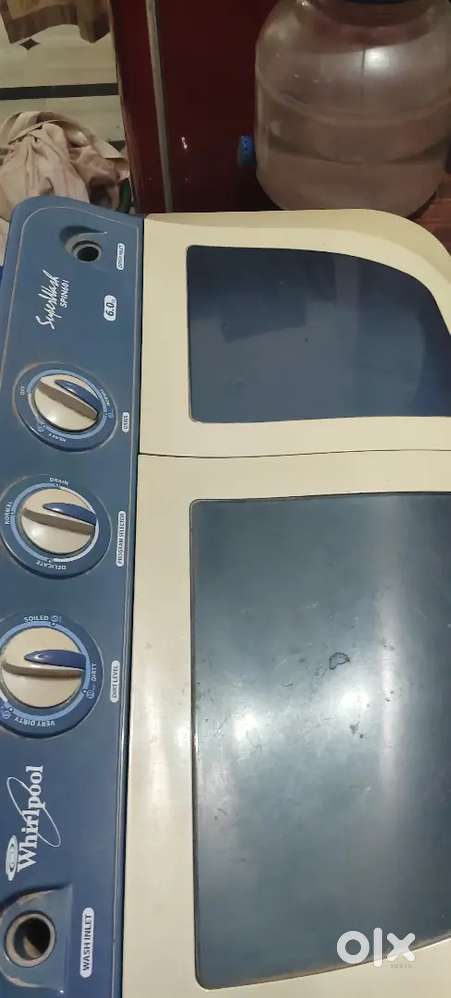 Whirpool washing machine and grinding