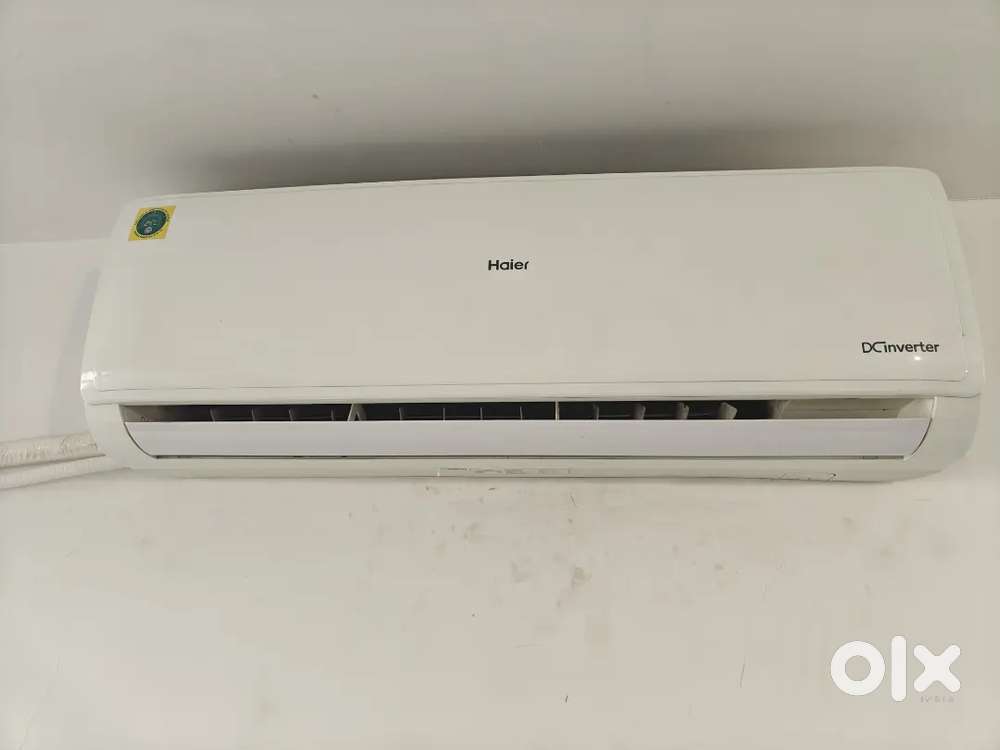 Haier inverter Ac 1.6 ton 5 star 2year old bill full working condition
