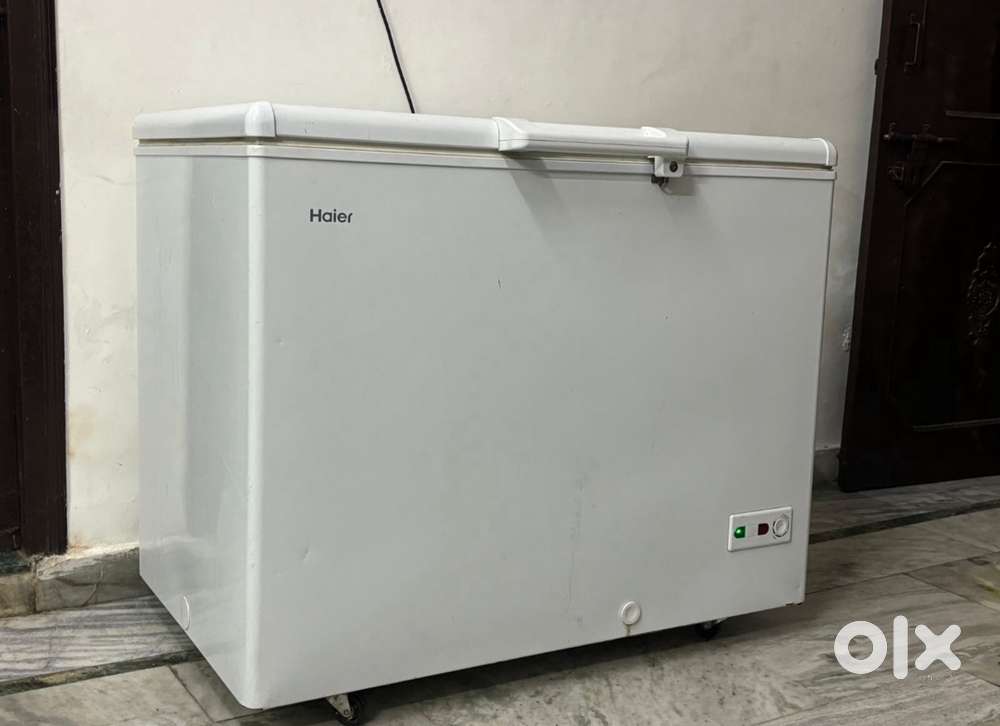 Haier 319 liter d fridge a one condition