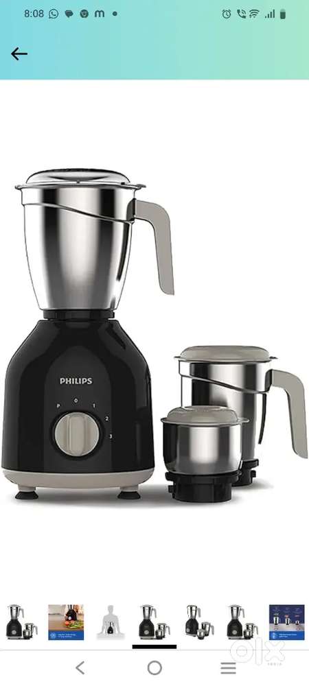 Brand new Philips mixie for sale ,box pack available and it is  unused