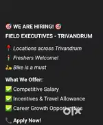 Hiring collection executives for TVM