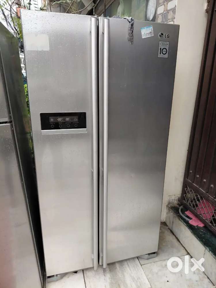 Lg 600 ltr refrigerator side by side