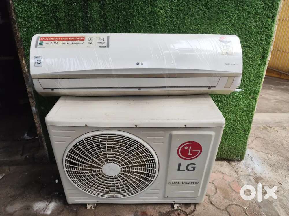 LG dual inverter split AC 2 ton full working