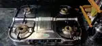steel gas stove