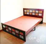 Brand new queen size bed without storage at affordable prices
