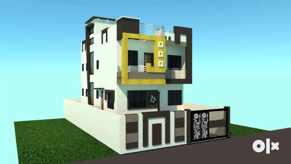 4 BHK deluxe bungalow with kitchan trolley, furniture and Many more