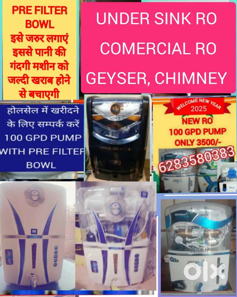 GEYSER, AQUA FRESH WATER PURIFIER RO FILTER, COMERCIAL RO REPAIR