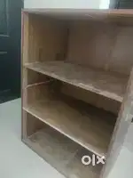 Wooden rack/ book shelf