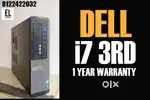 computer cpu | warranty 1 year | graphics 2gb | i7 3r gen cpu | pc
