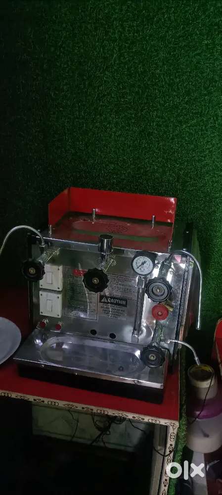 coffee machine gas and electric