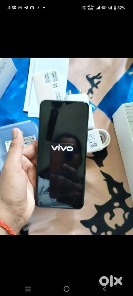 Vivo Y16 4 gb ram 64 gb storage