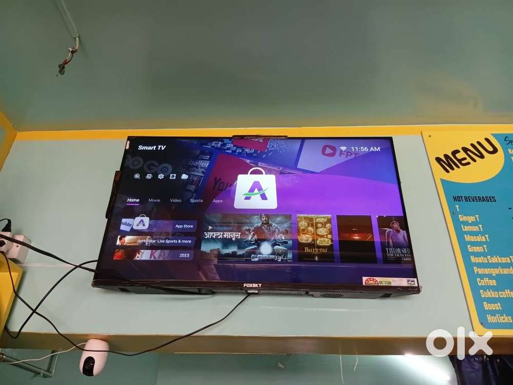 Brand new 43 smart tv 1& 1/2 yearswarranty  and 5.1 home theater