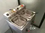 Broasted machine, fried chicken