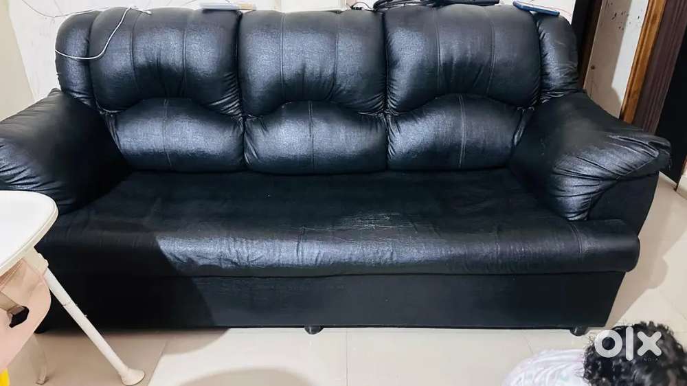 Leatherette sofa 3+2 seater