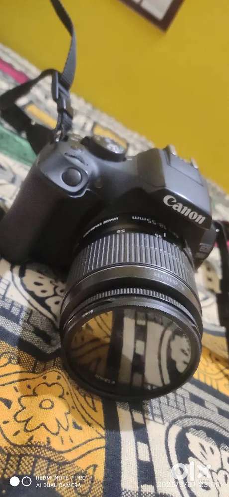 CANON 1500D WITH DUAL LENS