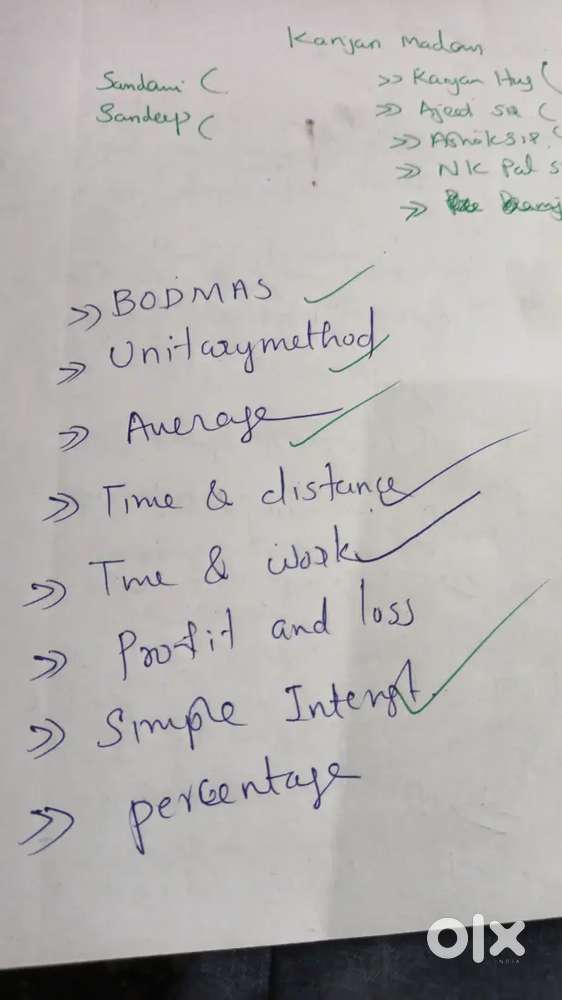 Abacus teacher need for 1 st class