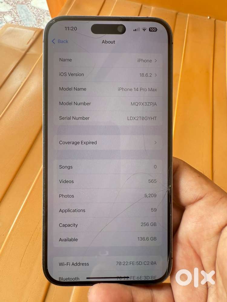 Iphone 14pro max 256 GB