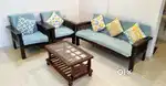 3 + 2 seater Teak Wood Sofa set