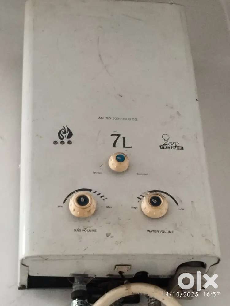 Gas Geyser 7L working Used