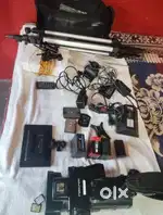 Sony Nx 200 & Nikon D7500 camera all accessories