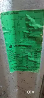 LG double door fridge for sale