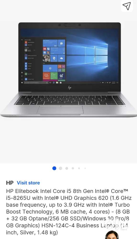 HP Elitebook i5 8th G