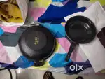 Nonstick fry pan and kadhai