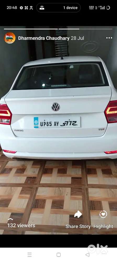 Volkswagen Ameo 216 Diesel 39000 Km Driven