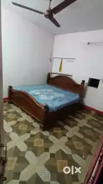 Two  Room set  with kitchen and bathroom double bed ,fan ,table