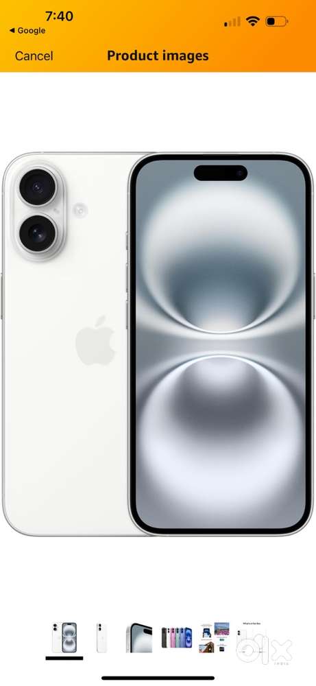 Apple iPhone 16 plus