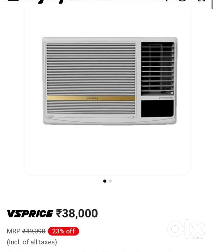 Hitachi 1.5 Ton Window AC