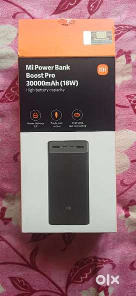 Mi.. Power Bank 30000mah, 1.5 month old